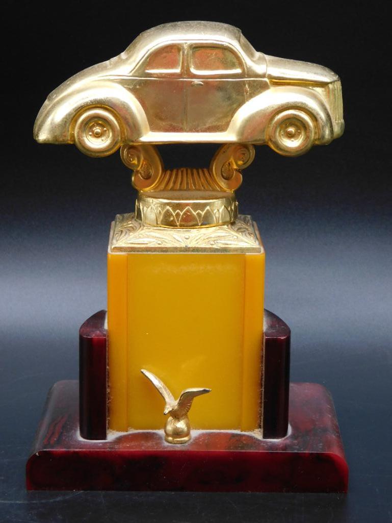VINTAGE CAR TROPHY  ADVERTISING VINTAGE ANTIQUE (1 of 2)