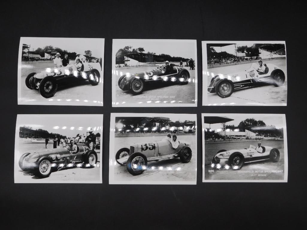 RACE CAR DRIVER PHOTOGRAPHS  ADVERTISING VINTAGE (1 of 8)
