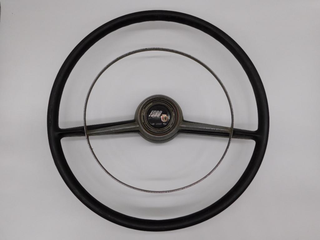 FORD STEERING WHEEL  ADVERTISING VINTAGE ANTIQUE (1 of 6)