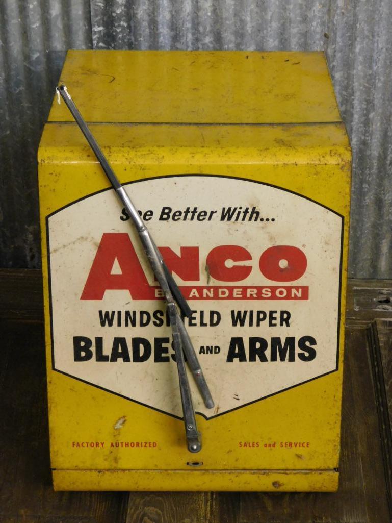 ANCO WIPER BLADE METAL DISPLAY  ADVERTISING VINTAGE (1 of 9)