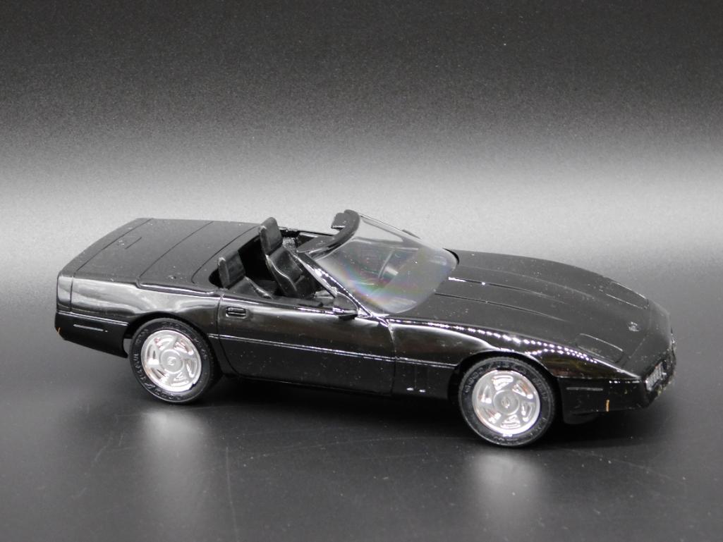 1989 Corvette Convertible ERTL Black PROMO Car #43: 1989 Corvette Convertible ERTL Black PROMO Car #43 *** WELCOME TO HATMAN AUCTIONS! Today we are selling an estate Lifetime Collection of many collectible cars, trucks, die cast, models, and collectibl