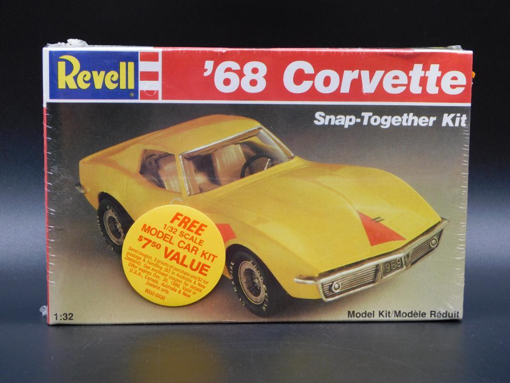 1968 Corvette Revell Plastic U-Build Car #4 (1 of 3)