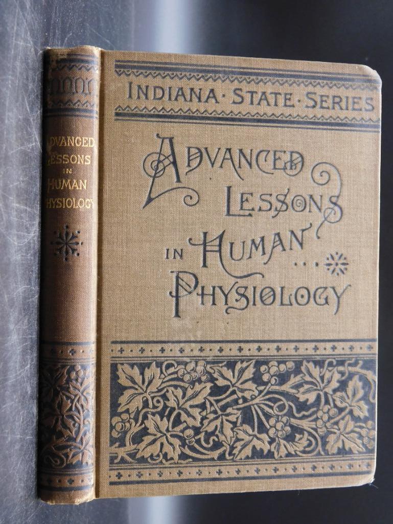 1896 ADVANCED LESSONS IN HUMAN PHYSIOLOGY BOOK 1272 (1 of 5)