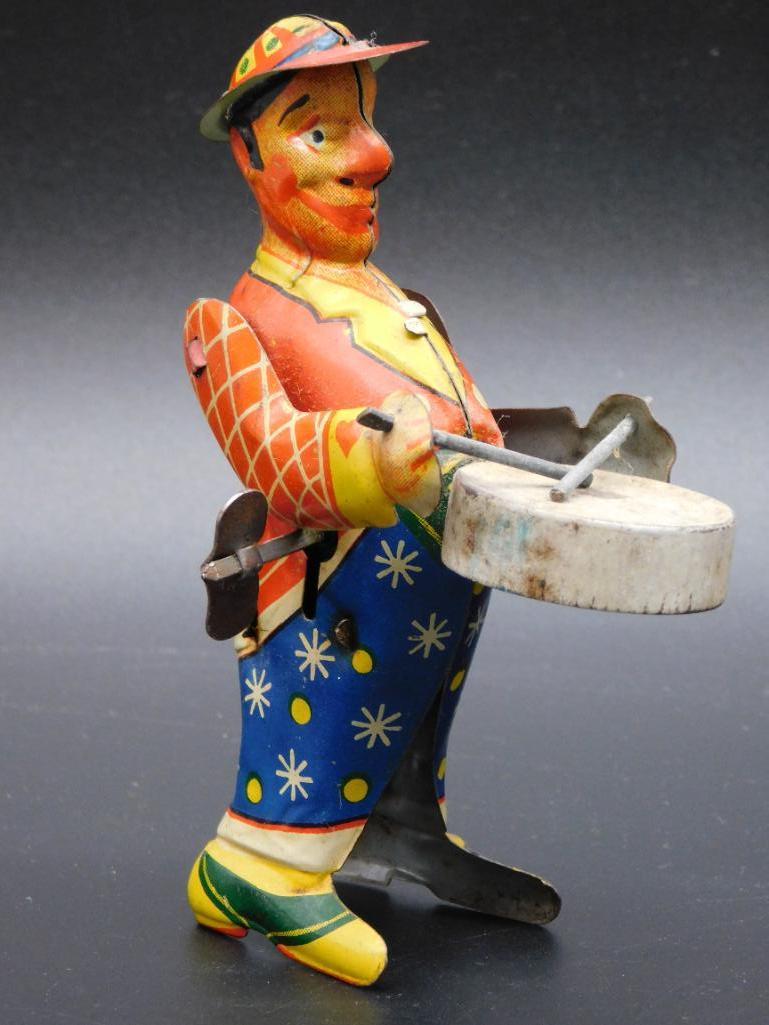 GERMAN DRUMMER WIND-UP TOY VINTAGE ANTIQUE DOES NOT (1 of 4)