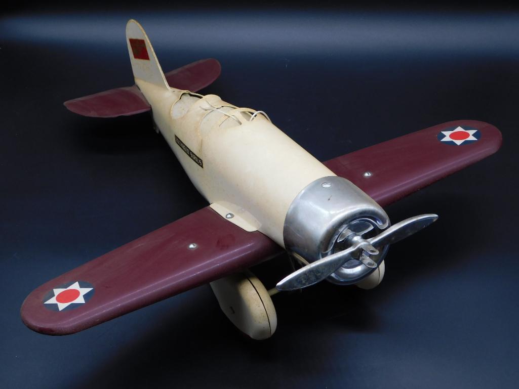 LOCKHEED PLANE TOY VINTAGE ANTIQUE (1 of 5)
