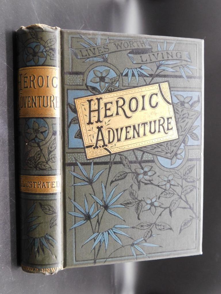 HEROIC ADVENTURE BY T FISHER UNWIN BOOK BOOK VINTAGE: HEROIC ADVENTURE BY T FISHER UNWIN BOOK BOOK VINTAGE ANTIQUE 1170 *** Thank you for attending HATMAN AUCTIONS! Yes, we ship all items that are not oversized. Please see photos for measurements and des
