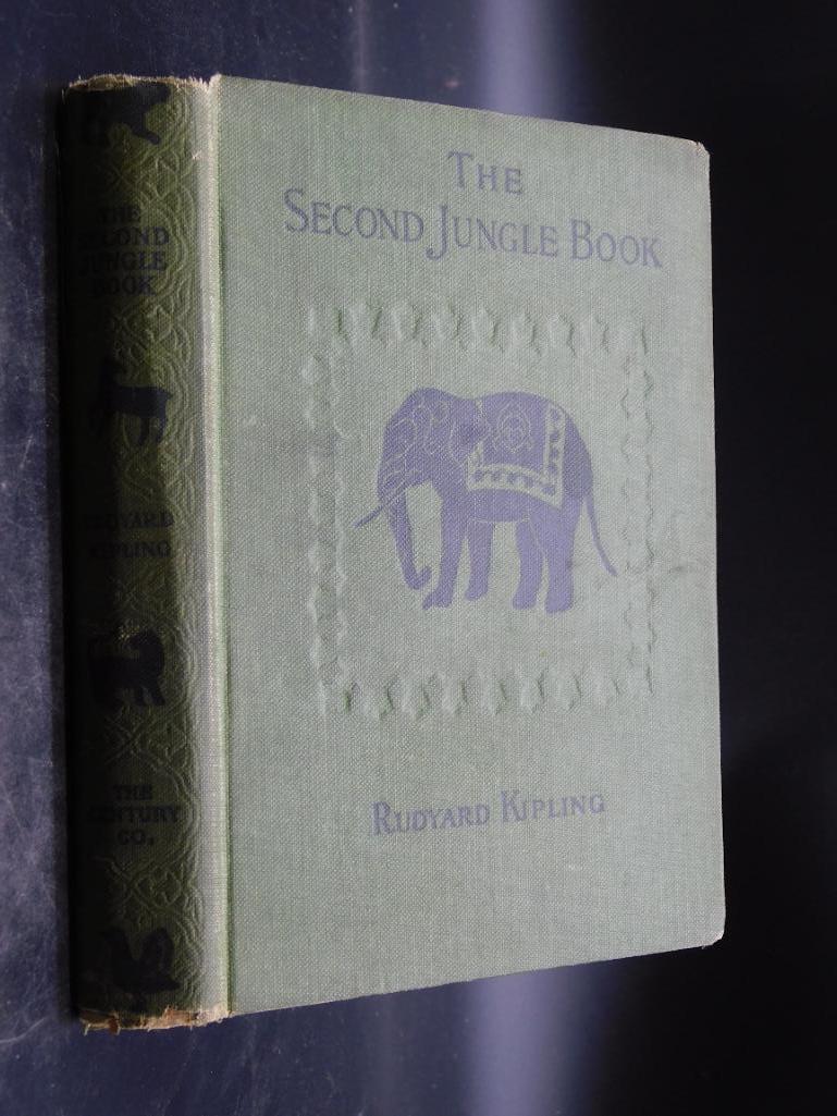 1895 THE SECOND JUNGLE BOOK BY RUDYARD KIPLING 1193 (1 of 4)