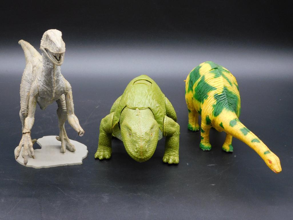 1979 HONG KONG DINOSAUR TOYS SET OF 3 (1 of 4)