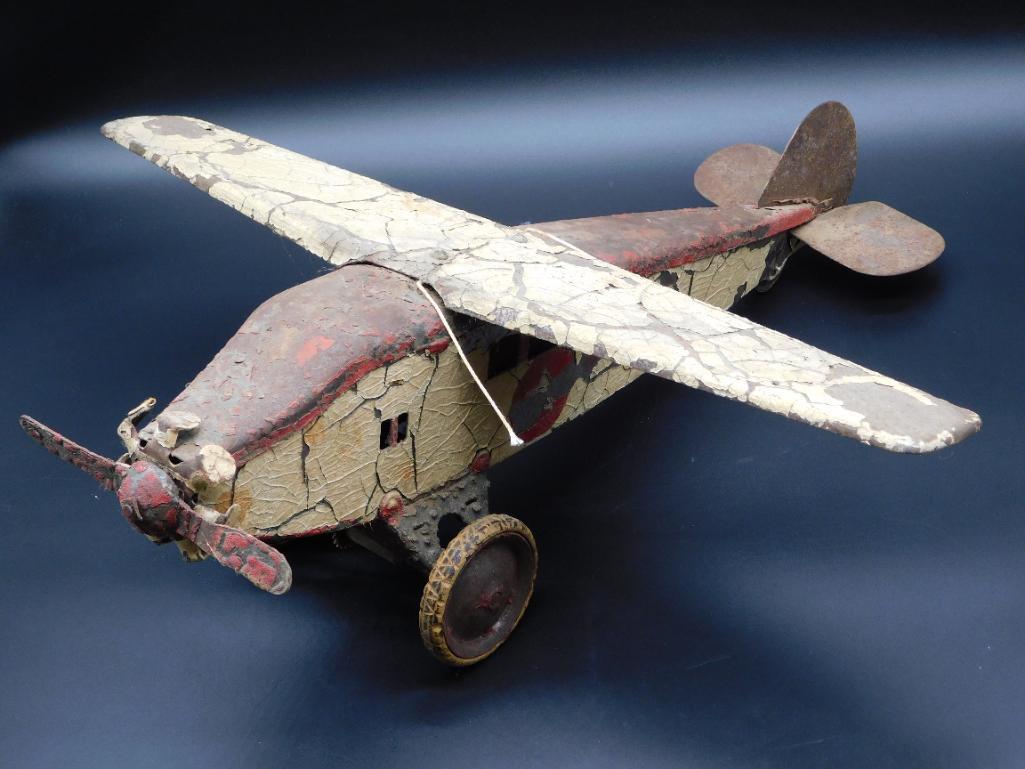 ANTIQUE TOY AIRPLANE (1 of 13)