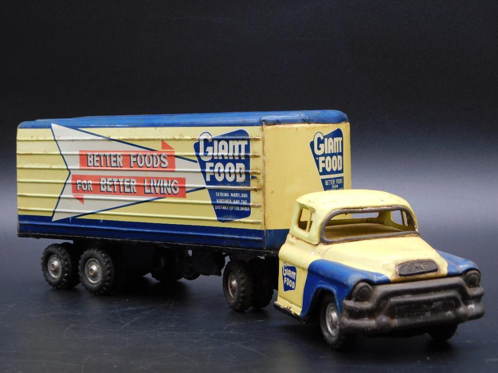 JAPANESE LINE MAR TOYS GMC DELIVERY TRUCK VINTAGE (1 of 8)
