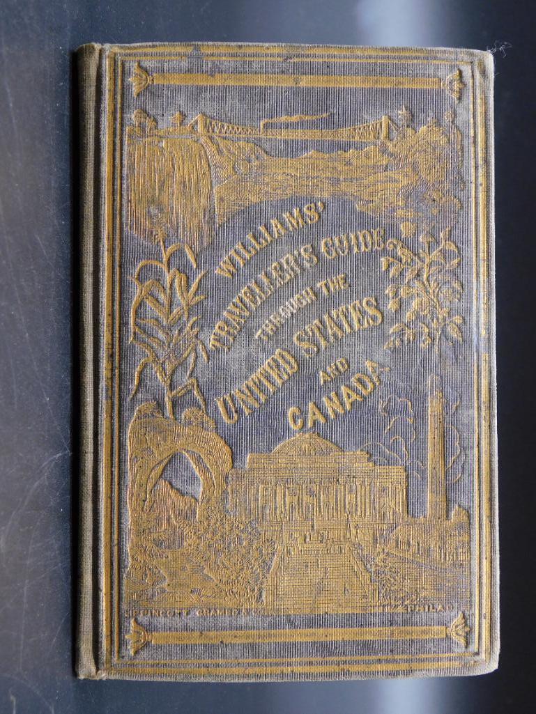 *C00 1851 TRAVELLERS AND TOURISTS GUIDE THROUGH THE (1 of 5)