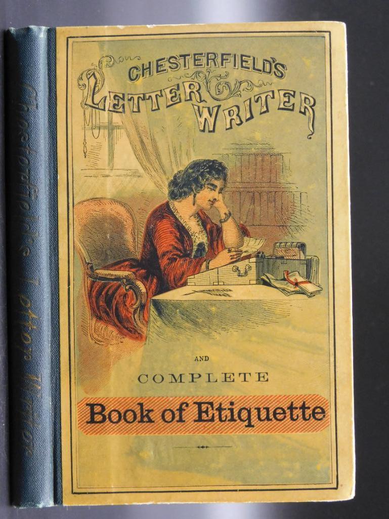 CHESTERFIELDS LETTER WRITER AND COMPLETE BOOK OF (1 of 5)