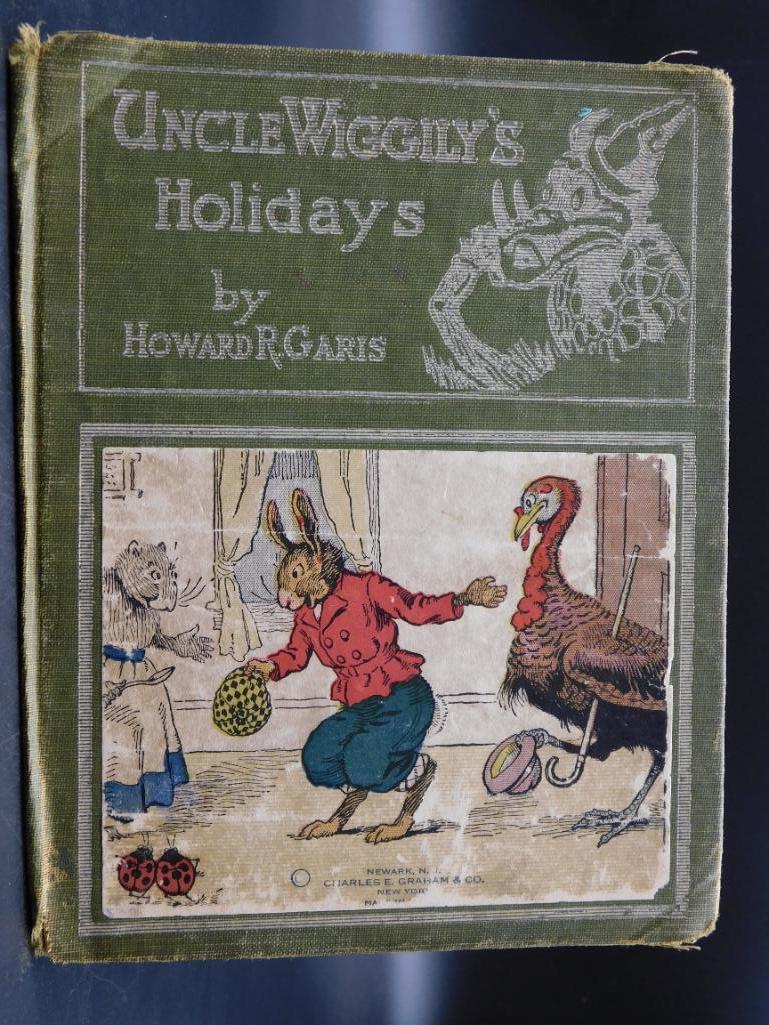 1922 UNCLE WIGGILYS HOLIDAYS BOOK BY HOWARD R GARIS (1 of 9)