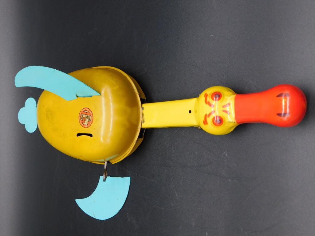 GONG BELL TOYS METAL DUCK TOY (1 of 4)