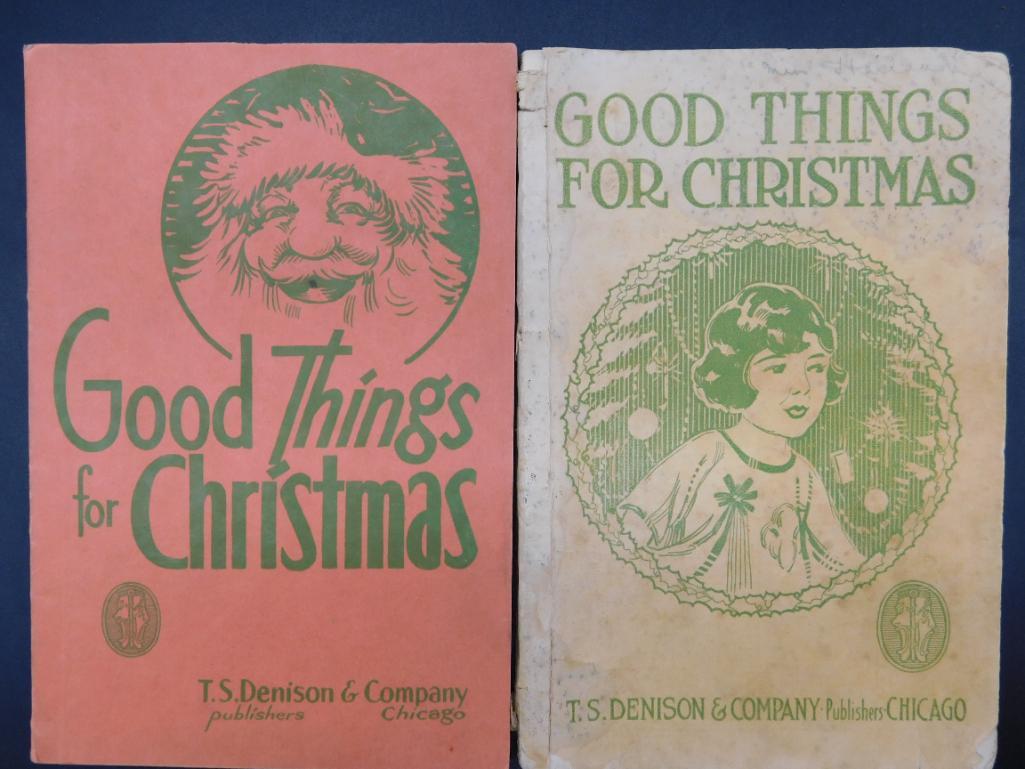 1907 CHRISTMAS BOOKS SET OF 2 (1 of 8)