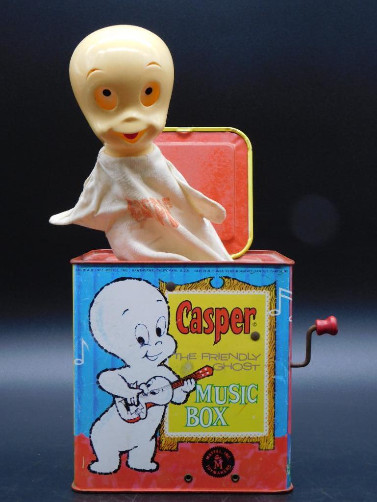 CASPER THE FRIENDLY GHOST VINTAGE MUSIC BOX (1 of 7)