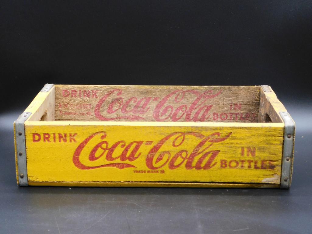 COCA-COLA WOODEN DELIVERY TRAY CRATE (1 of 4)