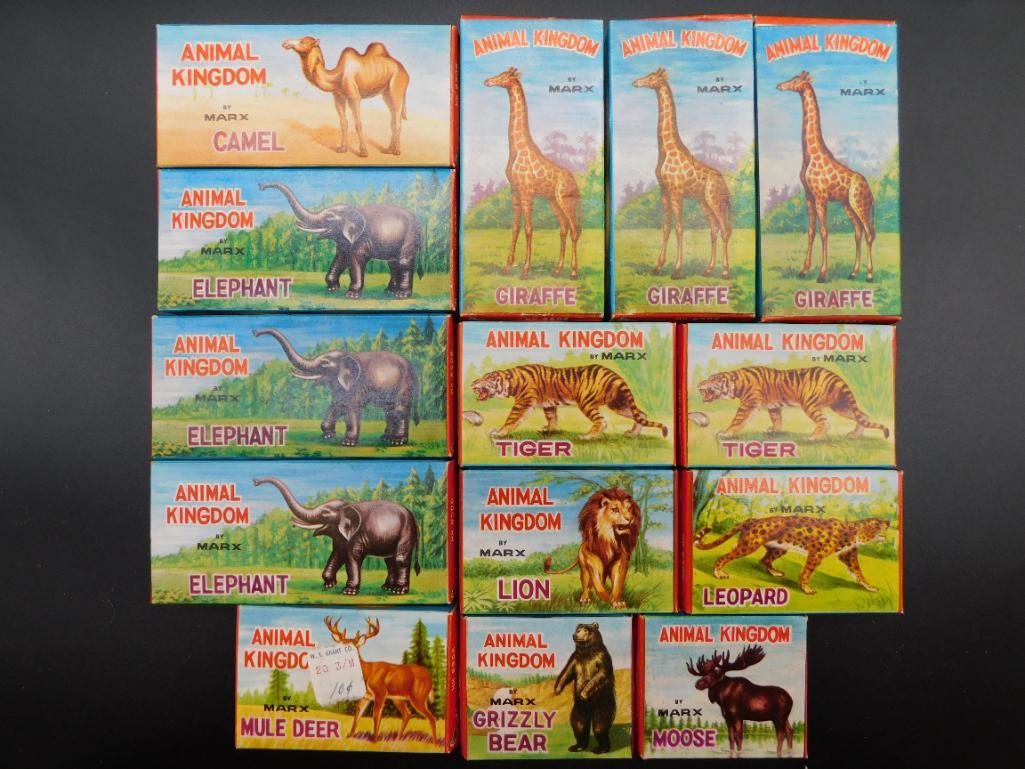 MARX ANIMAL KINGDOM BULK MIXED LOT VINTAGE ANTIQUE (1 of 8)