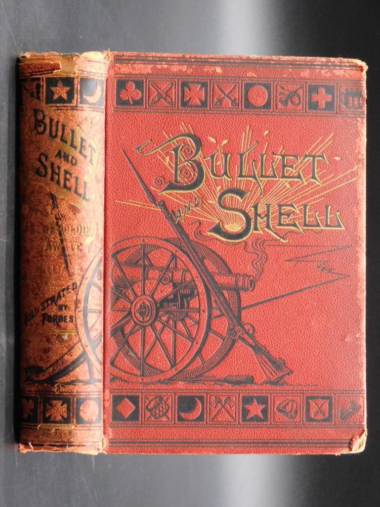 1882 BULLET AND SHELL BOOK BY GEORGE F WILLIAMS VINTAGE (1 of 9)
