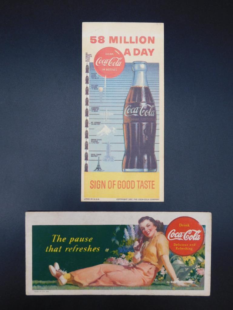 1940S ADVERTISING COCA COLA INK BLOTTER (1 of 10)