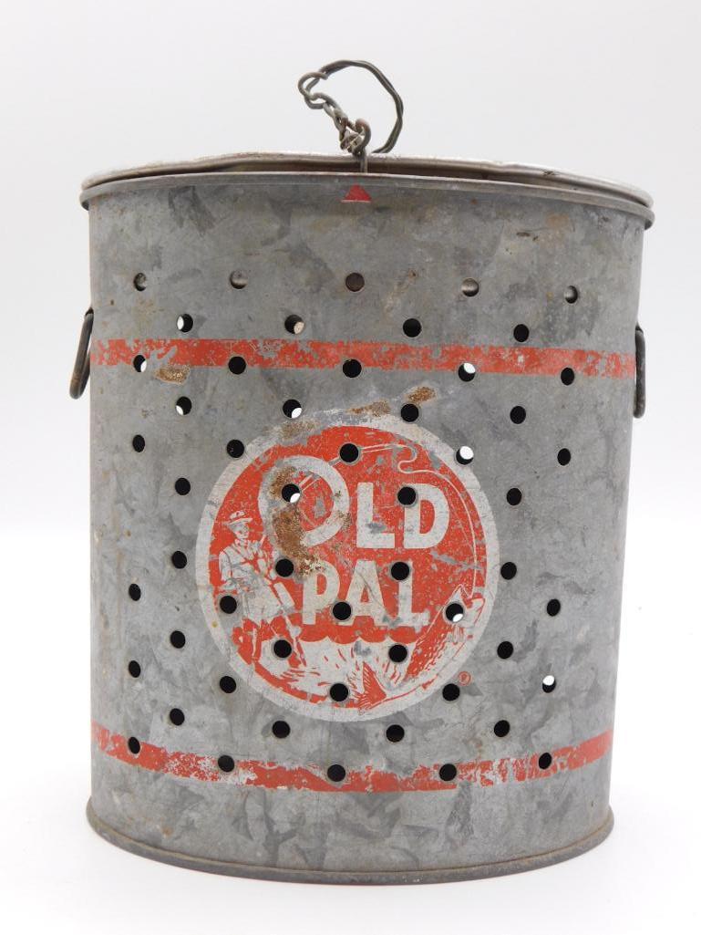 OLD PAL MINNOW BUCKET ANTIQUE& VINTAGE (1 of 6)