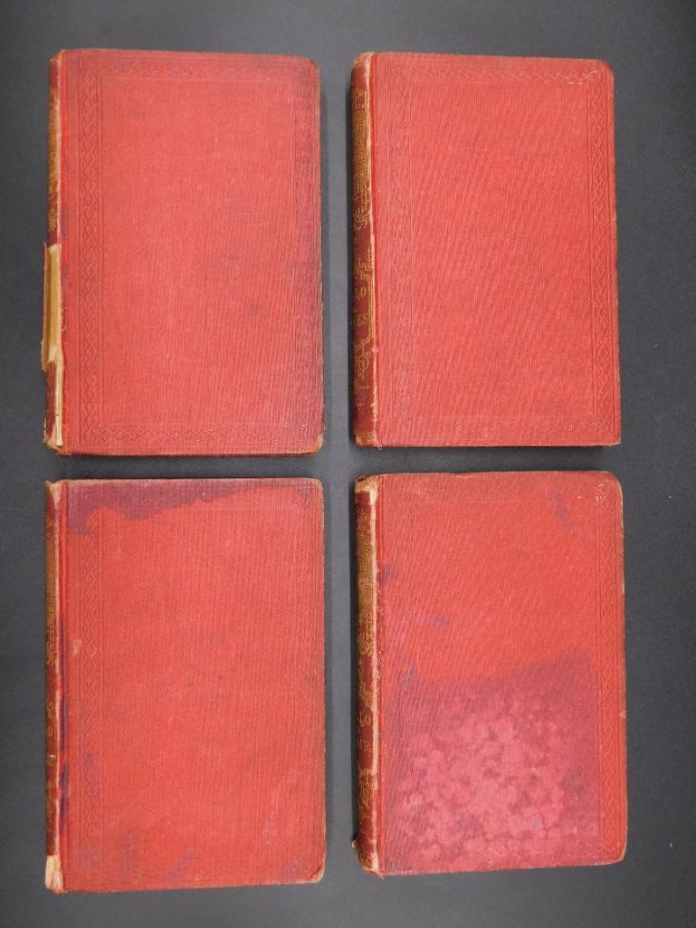 1858 ROLLOS TOUR BOOKS BY JACOB ABBOTT SET OF 4 1356 (1 of 14)