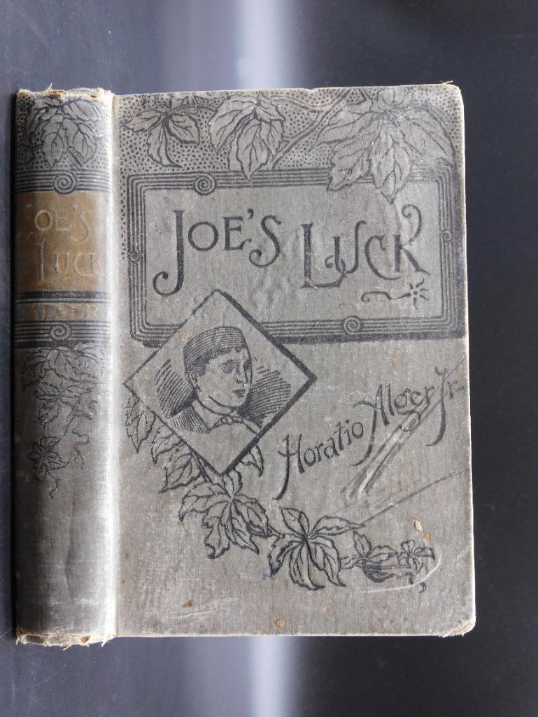 JOES LUCK BOOK BY HORATIO ALGER JR 1168 (1 of 9)