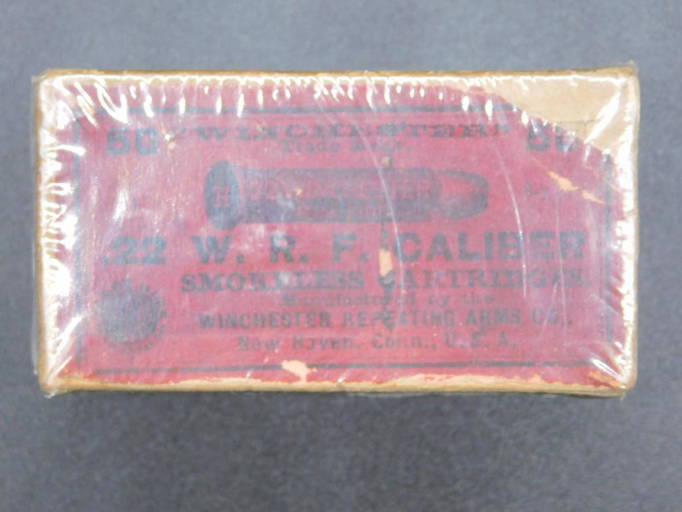 Winchester Smokeless 22 Shells Wrf Caliber In Original