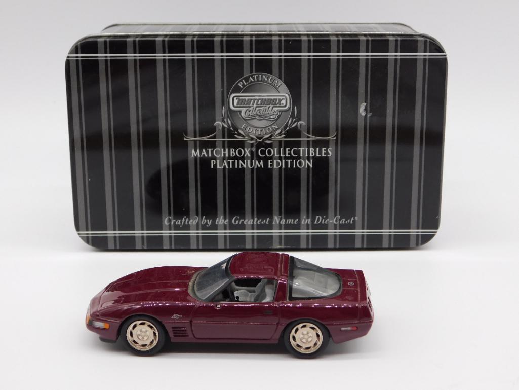 40TH ANNIVERSARY DIE CAST CORVETTE IN TIN ANTIQUE (1 of 6)