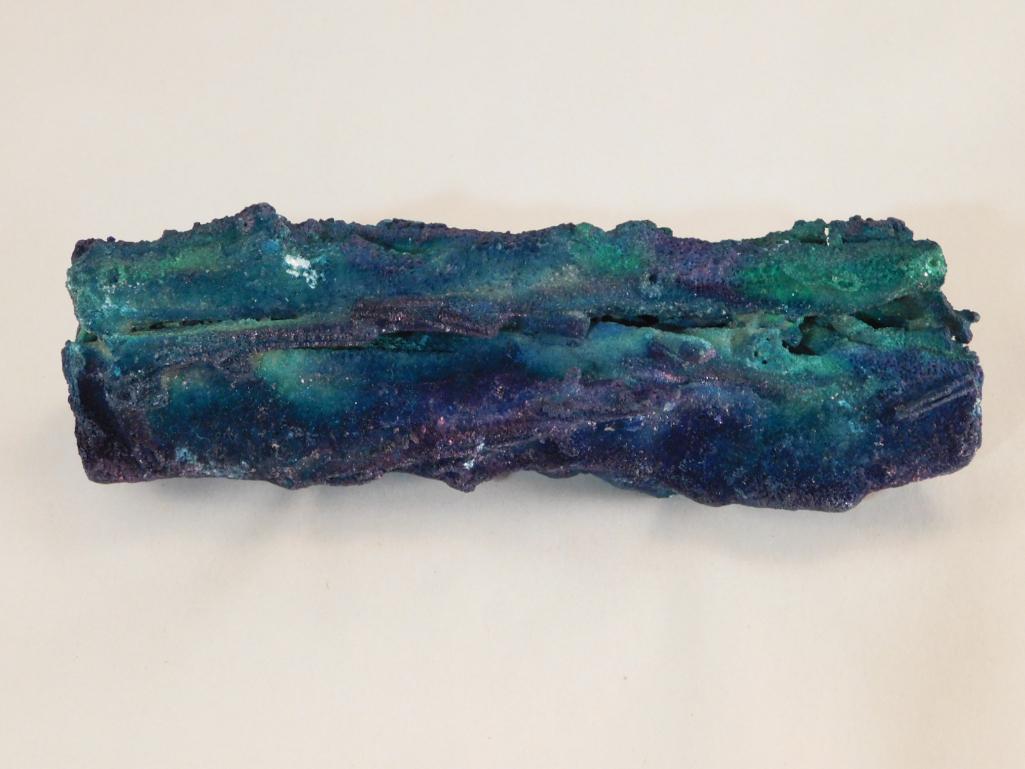 MALACHITE AZURITE STALAGTITE ROCK STONE LAPIDARY: Thank you for attending HATMAN AUCTIONS! Please see photos for measurements and descriptions. If you purchase lots of heavy items, we can hold them for you until you can pick them up. *We are an aucti