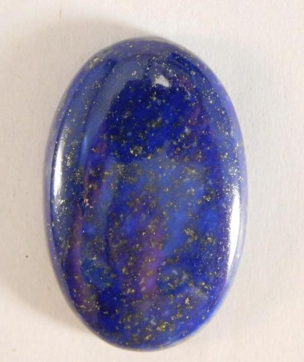 LAPIS LAZULI CABOCHON ROCK STONE LAPIDARY SPECIMEN (1 of 2)