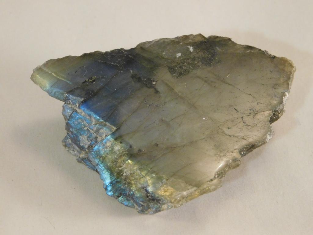 LABRADORITE ROCK STONE LAPIDARY SPECIMEN: Thank you for attending HATMAN AUCTIONS! Please see photos for measurements and descriptions. If you purchase lots of heavy items, we can hold them for you until you can pick them up. *We are an aucti