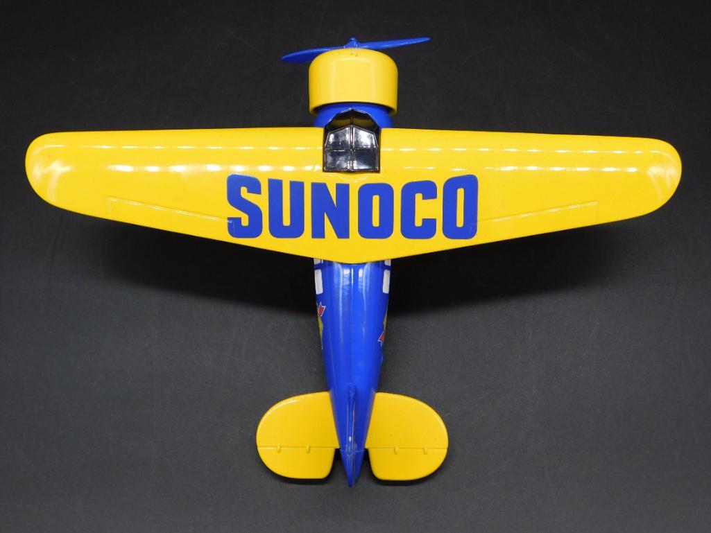 SUNOCO AIR PLANE VINTAGE TOY COLLECTIBLE: Thank you for attending HATMAN AUCTIONS! Yes, we ship all items that are not oversized. Please see photos for measurements and description. SPECIAL NOTICE: Many items are PICK UP ONLY by APPOINTMENT O