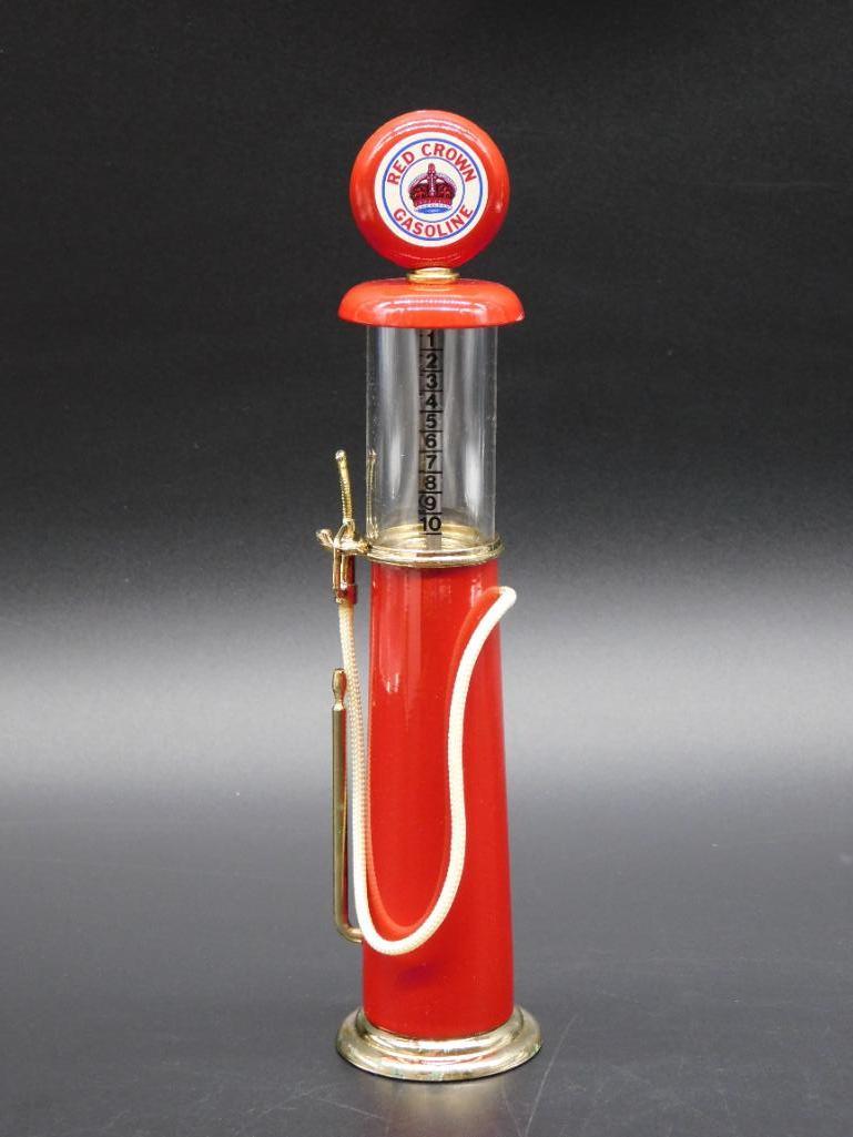 RED CROWN GASOLINE PUMP REPLICA TOY VINTAGE TOY (1 of 2)
