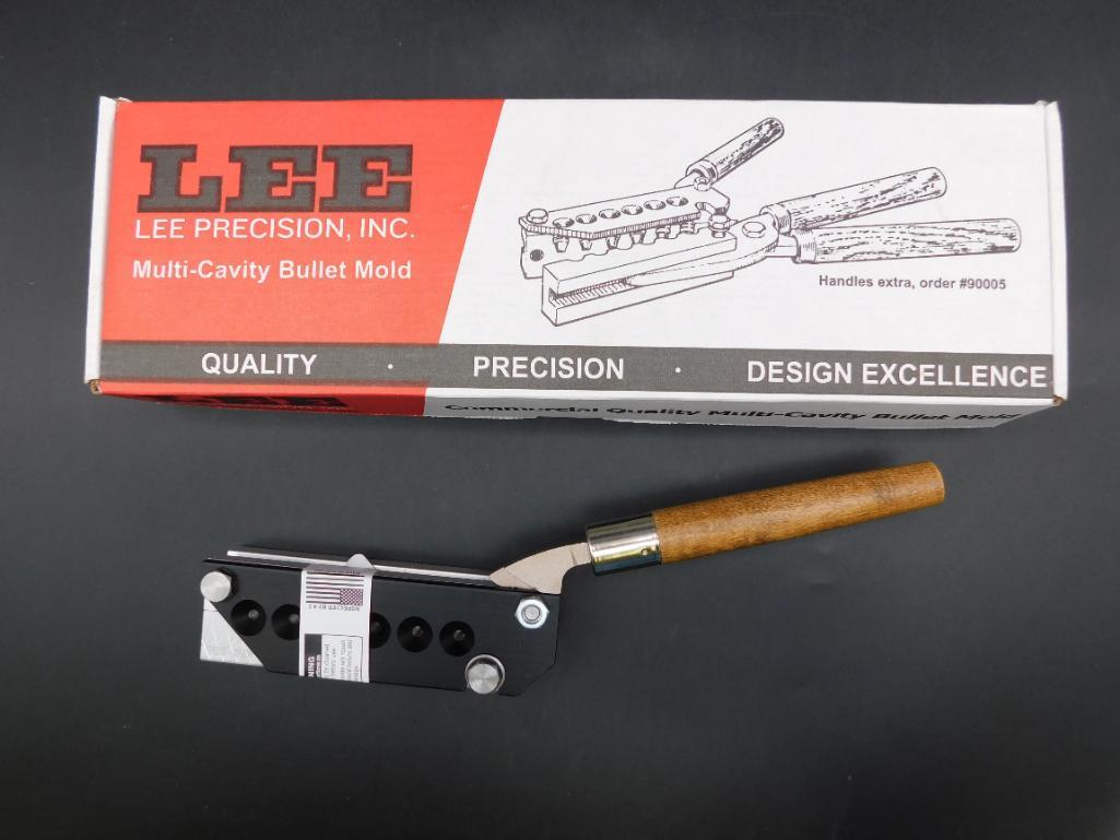 LEE PRECISION MULTI-CAVITY BULLET MOLD WITH ORIGINAL BOX VINTAGE ANTIQUE (1 of 1)