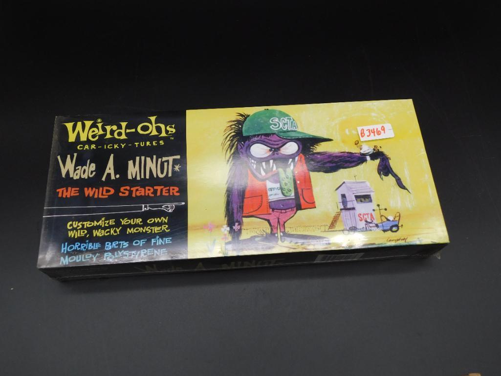 WEIRD-OHS CAR-ICKY-TURES WADE A MINUT THE WILD STARTER TOY VINTAGE ANTIQUE (1 of 3)