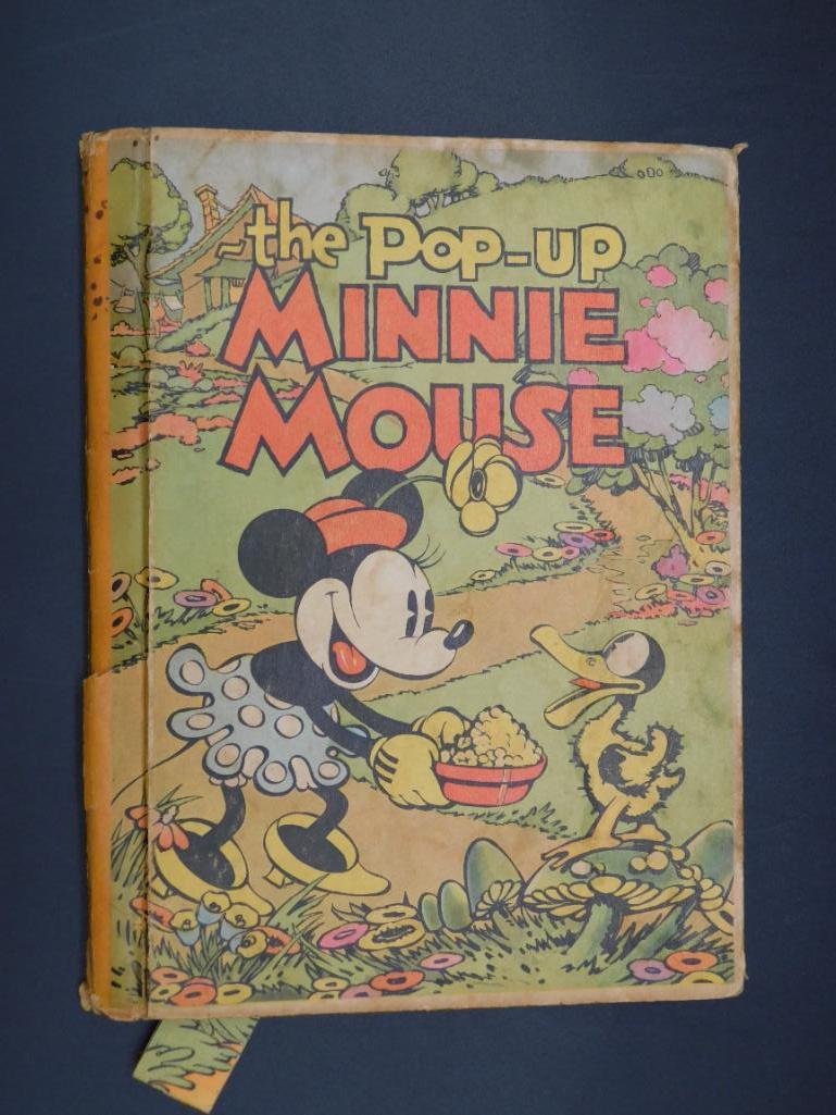 1933 THE POP-UP MINNIE MOUSE BOOK RETRO VINTAGE ANTIQUE (1 of 5)