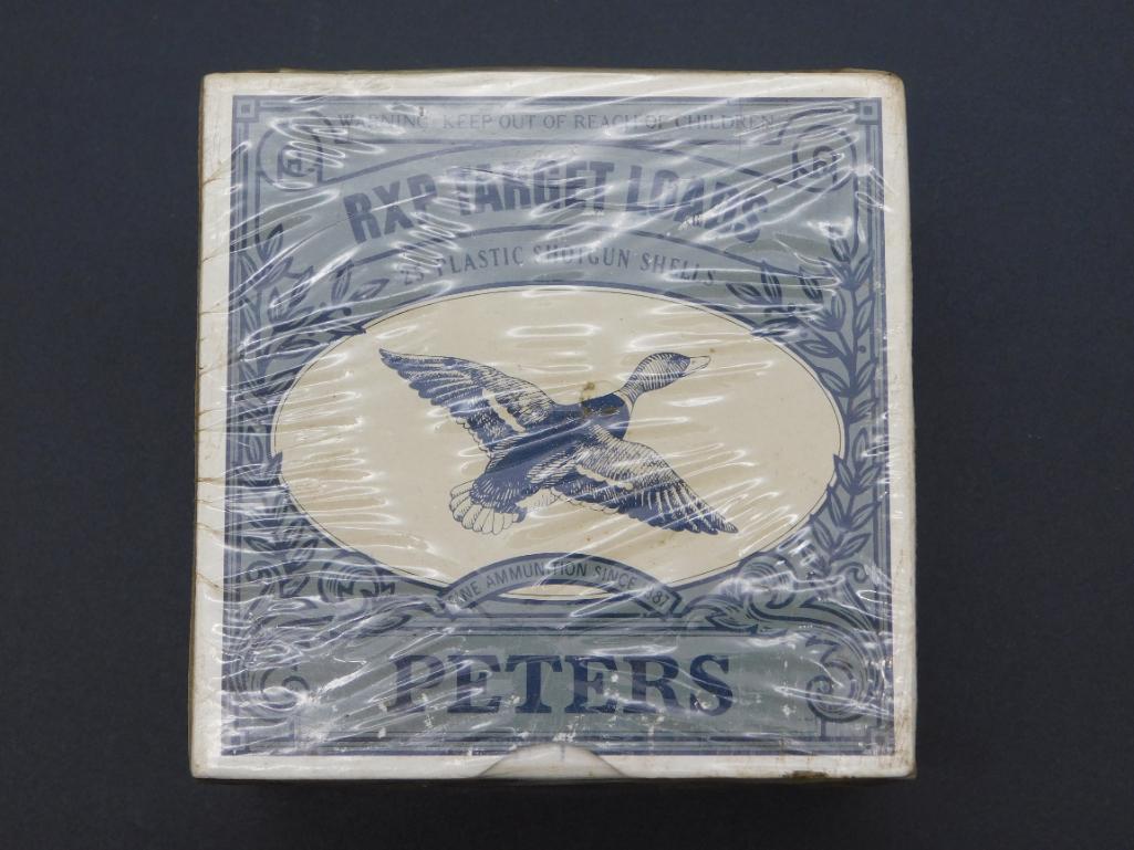 PETERS 12G RXP TARGET LOADS SHOTGUN SHELLS VINTAGE (1 of 2)