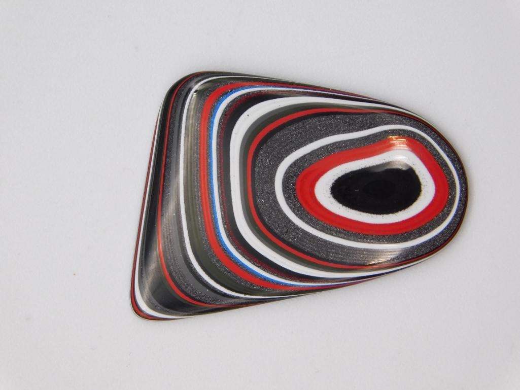 FORDITE MOTOR CITY AGATE ROCK STONE LAPIDARY SPECIMEN (1 of 2)