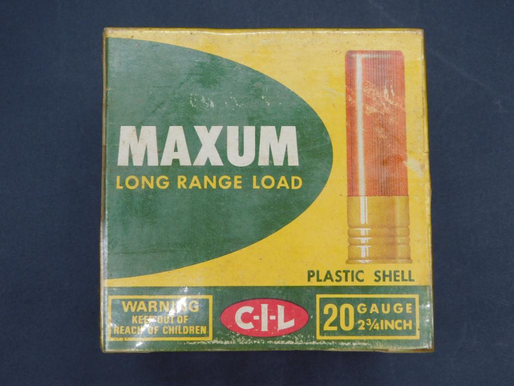 C-I-L MAXUM LONG RANGE LOAD 20 GA SHOTGUN SHELLS 25 IN (1 of 4)