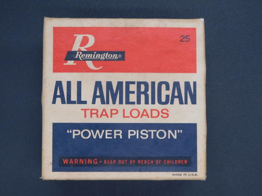 REMINGTON 12 GA ALL AMERICAN TRAP LOAD SHOTGUN AMMO (1 of 4)