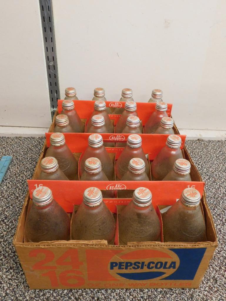 VINTAGE DR PEPPER BOTTLES: VINTAGE DR PEPPER BOTTLES