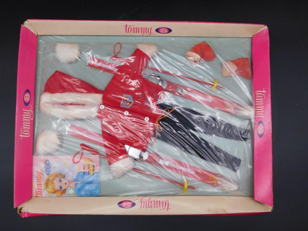 TAMMY DOLL SKI OUTFIT VINTAGE ANTIQUE: TAMMY DOLL SKI OUTFIT VINTAGE ANTIQUE