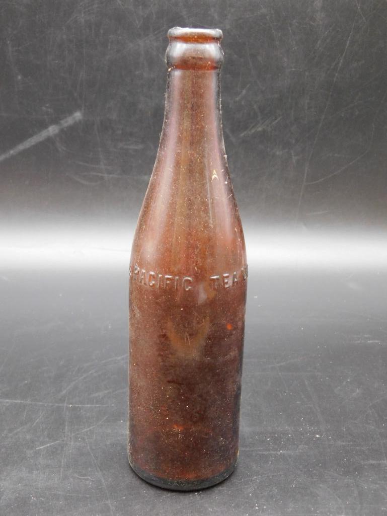 THE GREAT ATLANTIC AND PACIFIC TEA CO GLASS BOTTLE VINTAGE ANTIQUE (1 of 2)