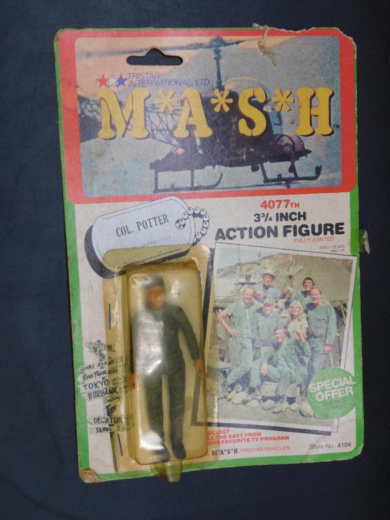 MASH COL POTTER ACTION FIGURE IN ORIGINAL PACKAGING VINTAGE ANTIQUE RETRO TOY: MASH COL POTTER ACTION FIGURE IN ORIGINAL PACKAGING VINTAGE ANTIQUE RETRO TOY