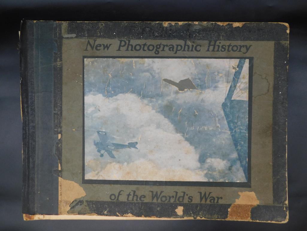 1918 NEW PHOTOGRAPH8IC HISTORY OF THE WORLDS WAR BOOK BY PF COLLIER & SON VINTAGE ANTIQUE (1 of 7)