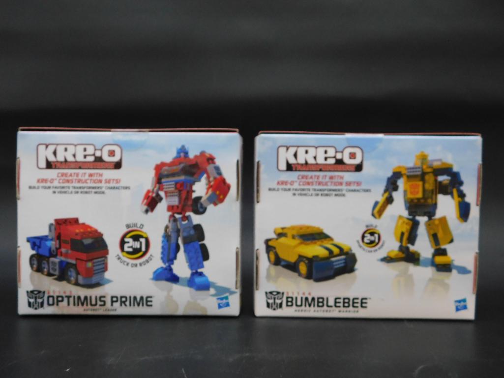 KRE-O TRANSFORMERS OPTIMUS PRIME AND BUMBLEBEE SET IN ORIGINAL BOXES (1 of 4)