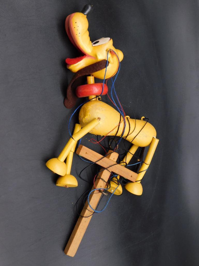 PLUTO MARIONETTE TOY PUPPET TOY VINTAGE ANTIQUE COLLECTIBLE (1 of 2)