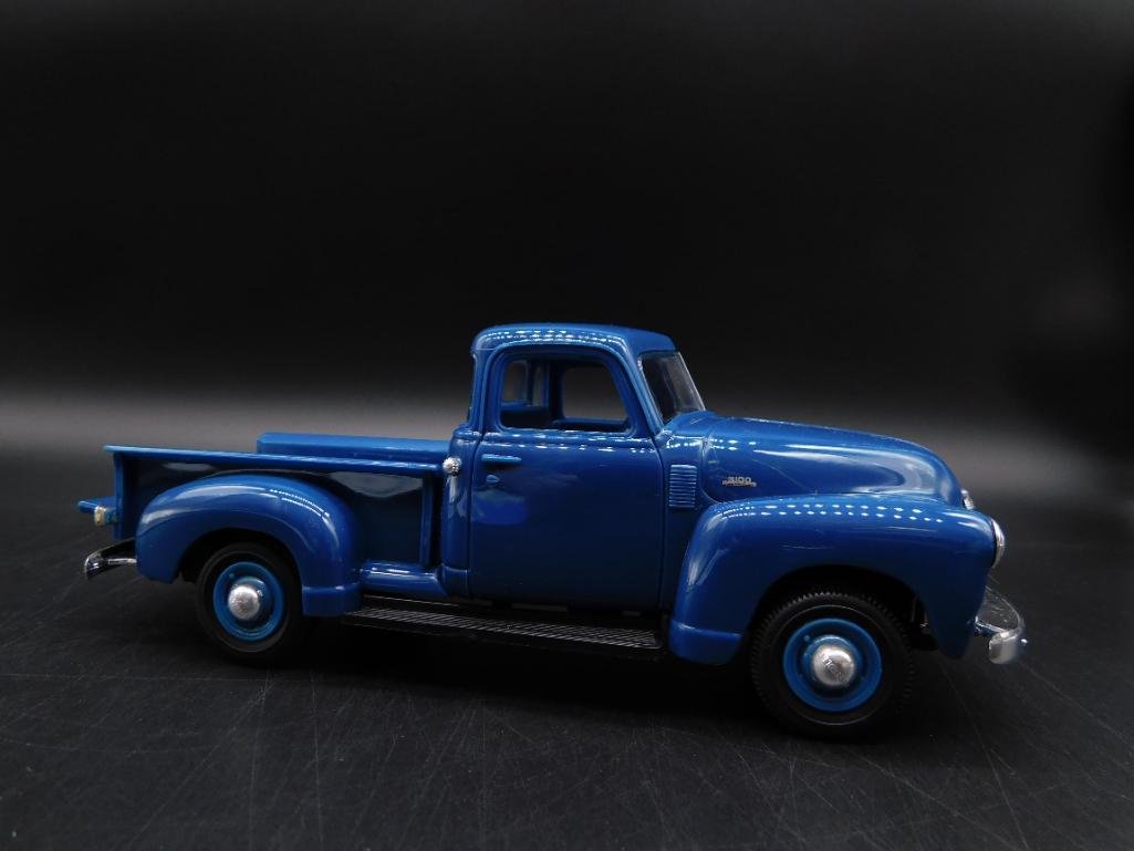 1950 Chevrolet Pickup AMT ERTL Mariner Blue Car #35 (1 of 3)