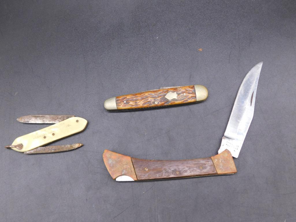 3 POCKET KNIFE TOOLS VINTAGE COLLECTIBLE (1 of 5)